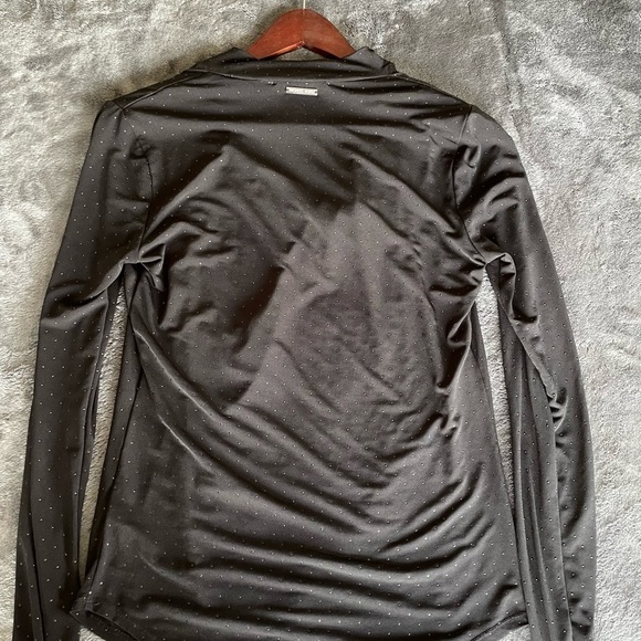 Michael Kors black long sleeve shirt with 3D dots size XS - Picture 2 of 3